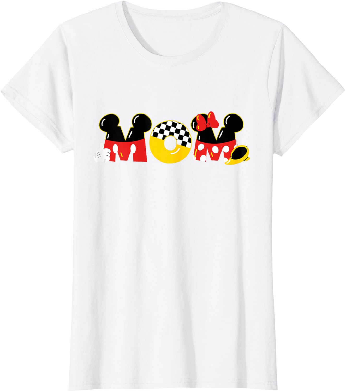Disney Mickey Mouse & Minnie Mouse Mom Mother\u2019s Day Birthday Mother Shirt