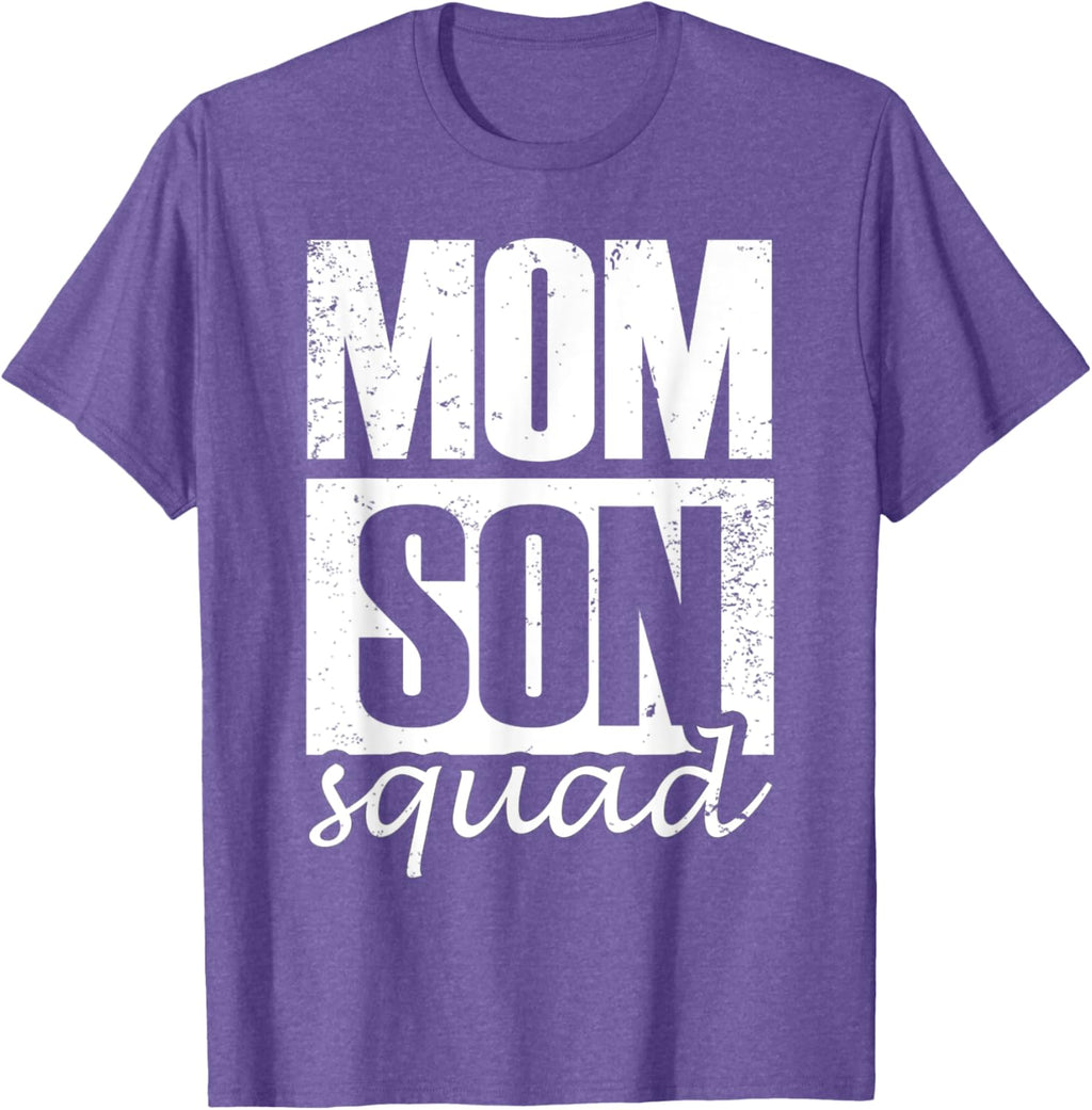 Mommy Son Squad Mom Sons Matching Mother's Day Mother Son
