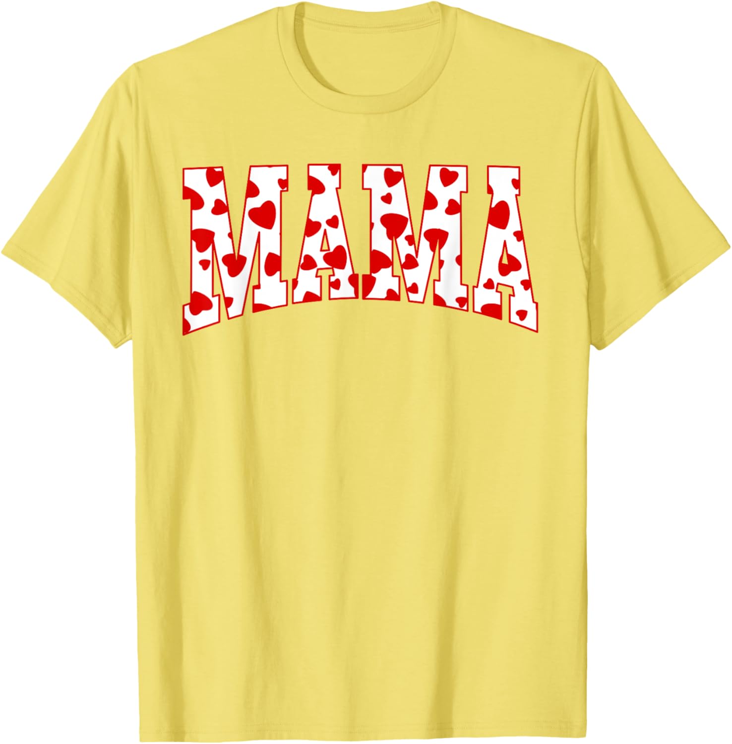 Mama Valentine Heart Valentines Day Family Matching Funny Mother Shirt