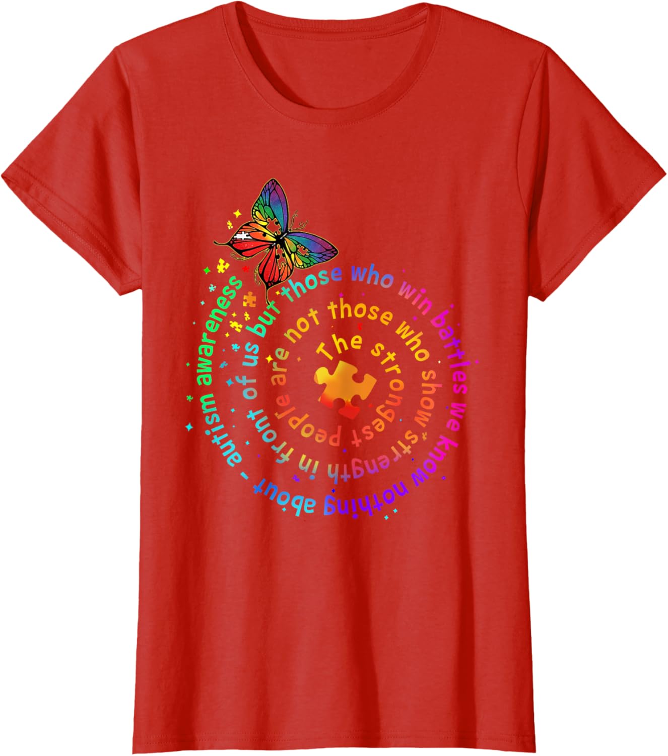 The Strongest People Butterfly Autism Awareness