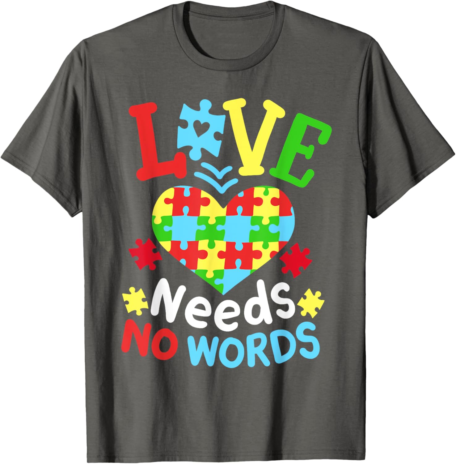 Autism Awareness Love Needs No Words