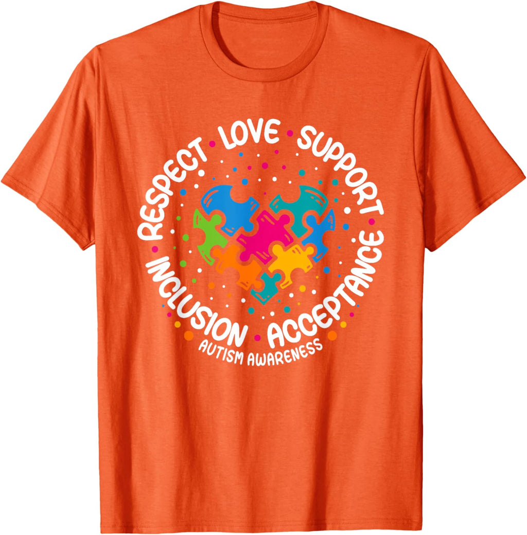 Autism Awareness Respect Love Support Blue Autism