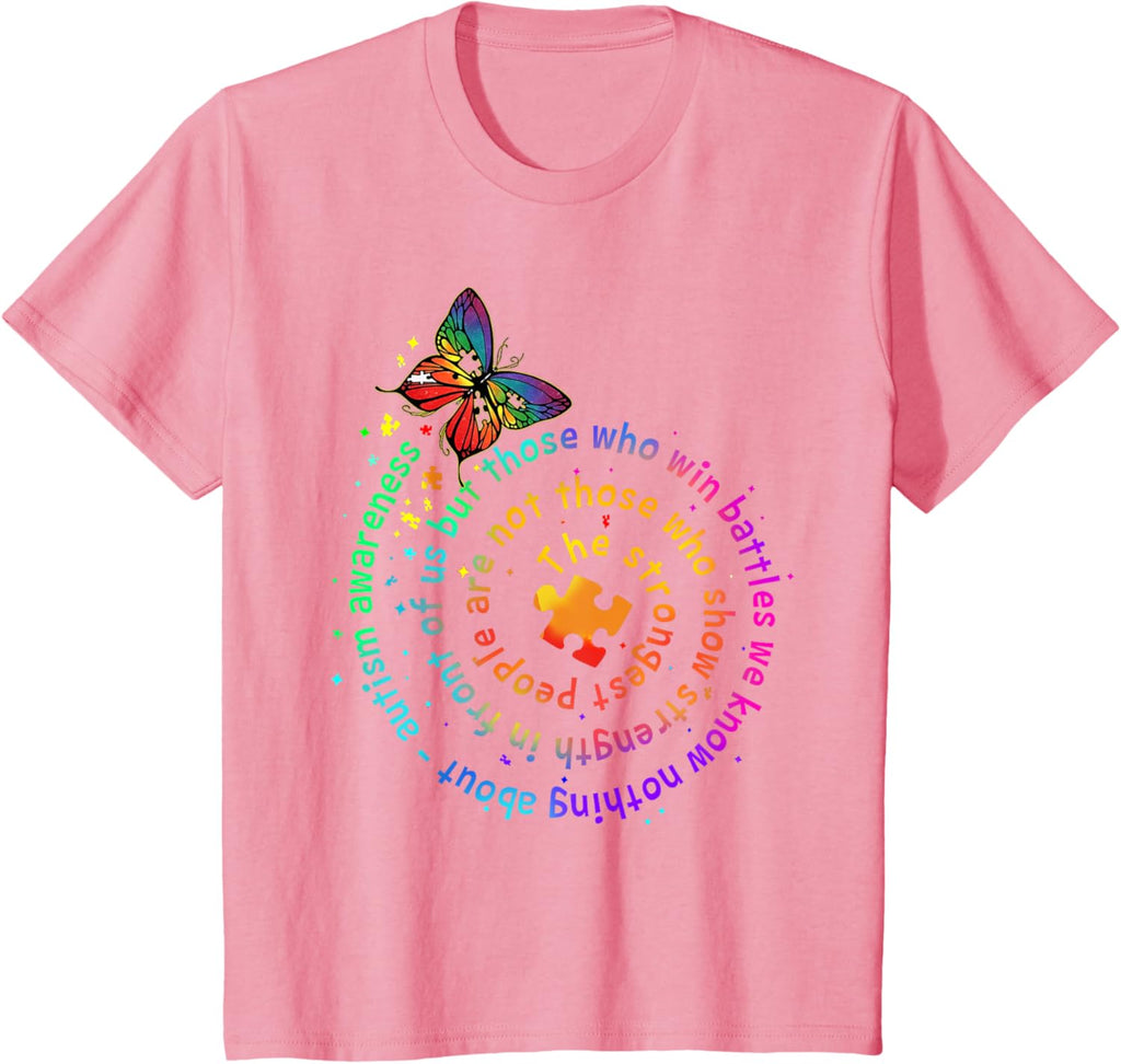 The Strongest People Butterfly Autism Awareness