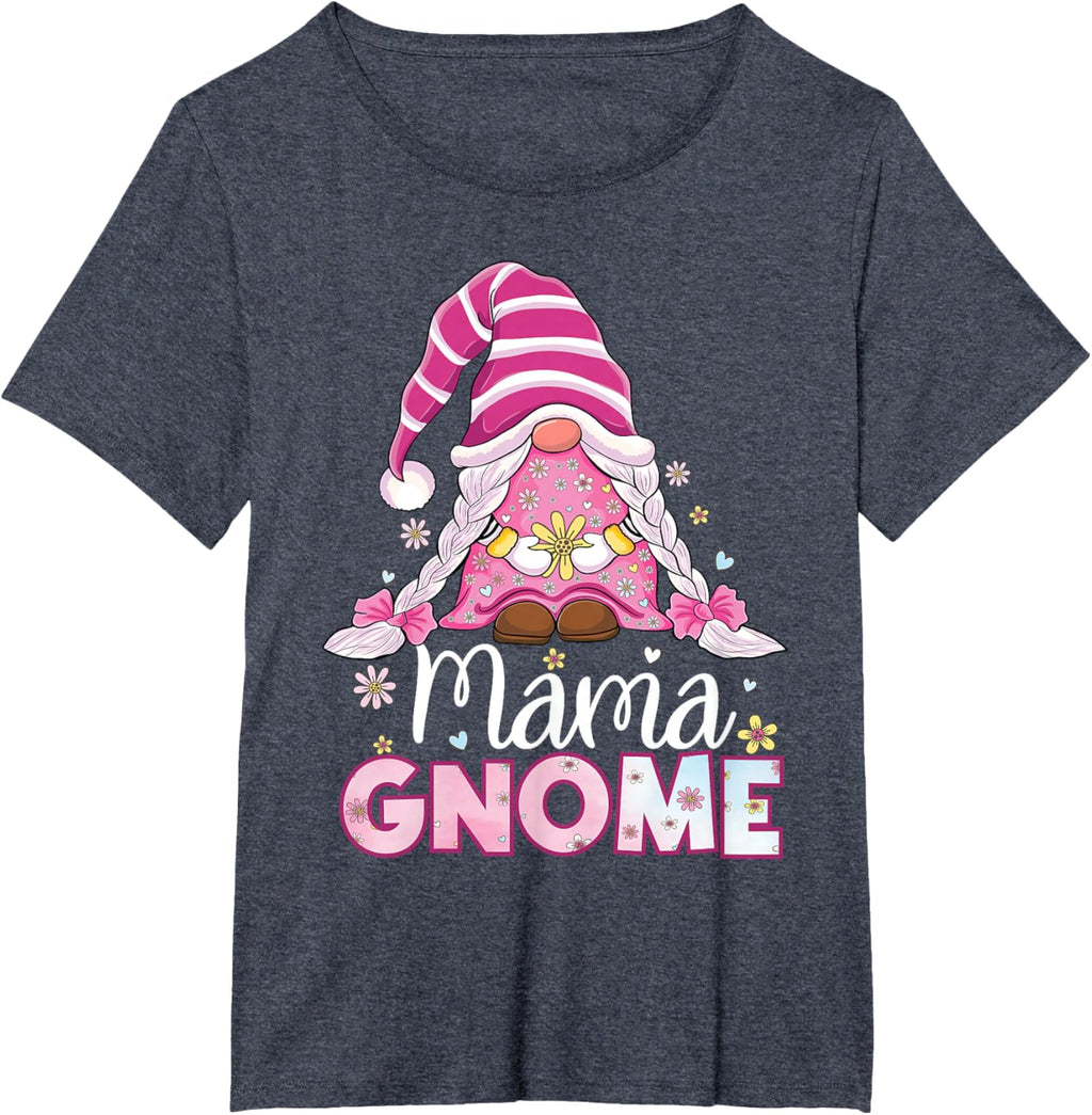 Flower For Mom Gnomies Cute Gnome Mom Happy Mother's Day