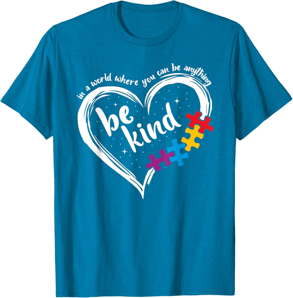 Autism Be Kind Women Blue Be Kind Autism Awareness