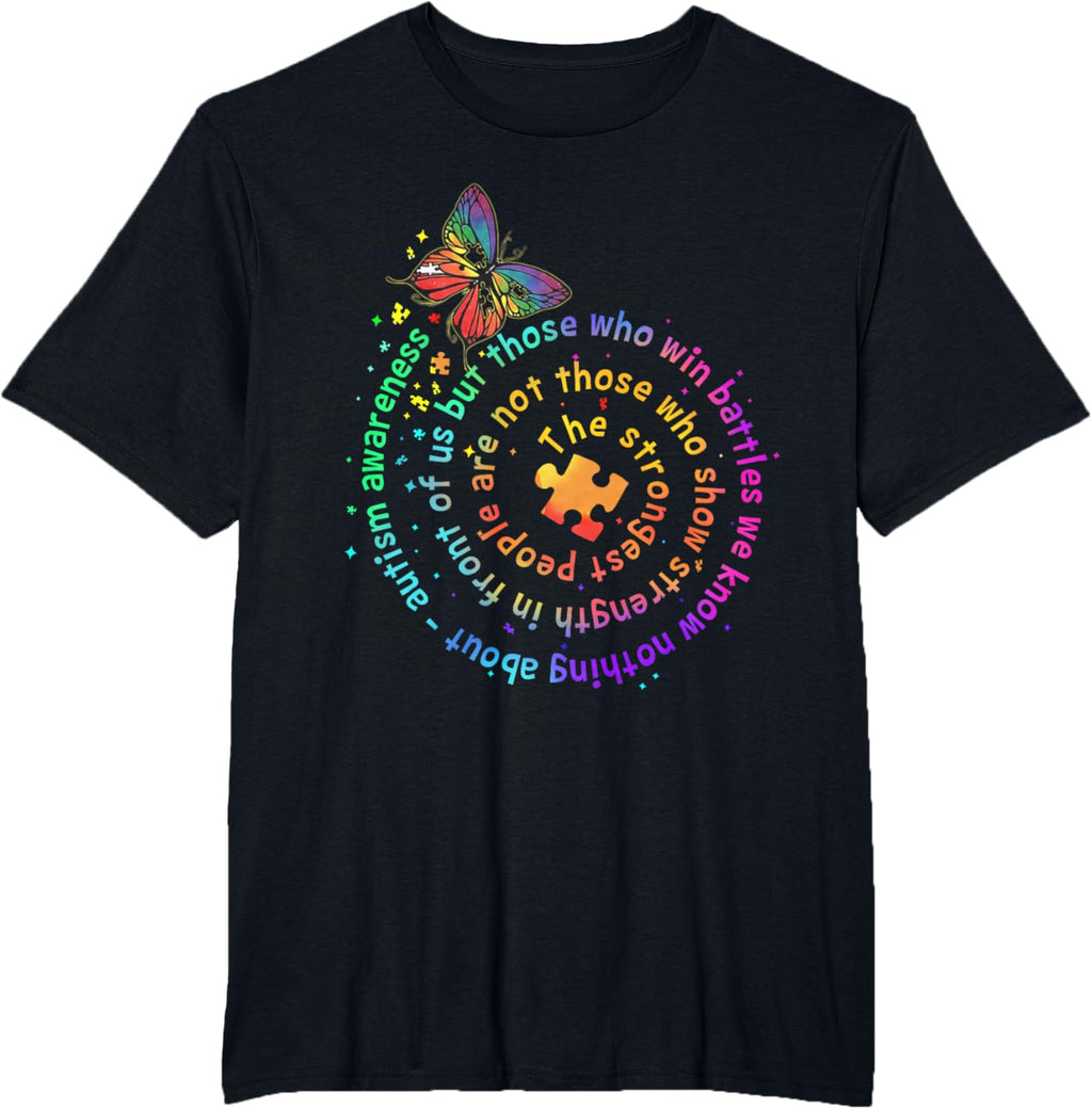 The Strongest People Butterfly Autism Awareness