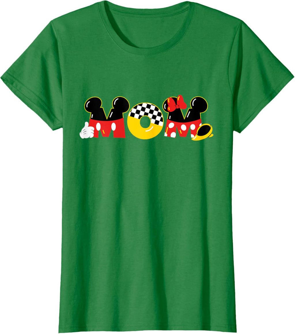 Disney Mickey Mouse & Minnie Mouse Mom Mother\u2019s Day Birthday Mother Shirt