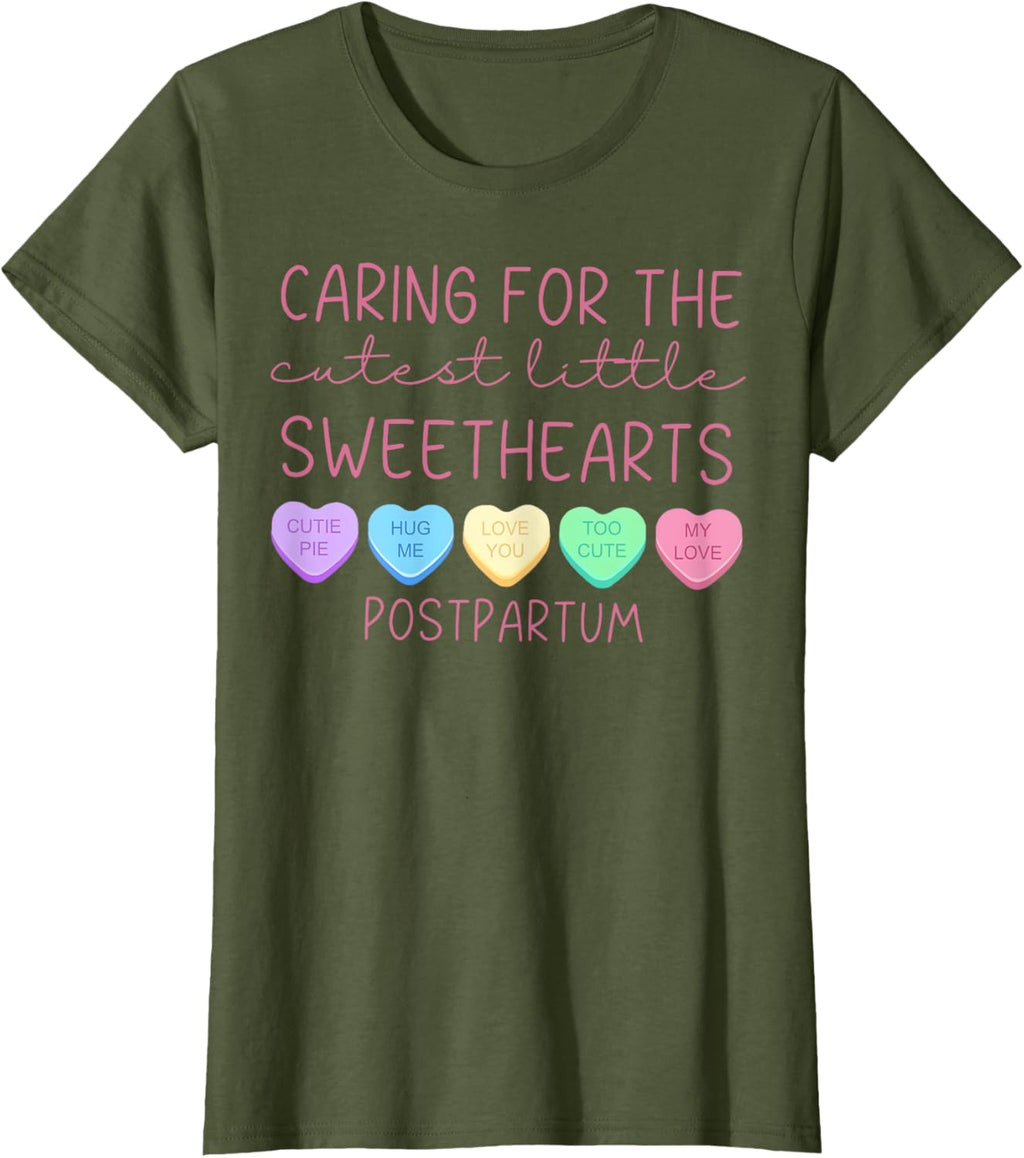 Postpartum Nurse Hearts Candy Valentine's Day Mother Baby