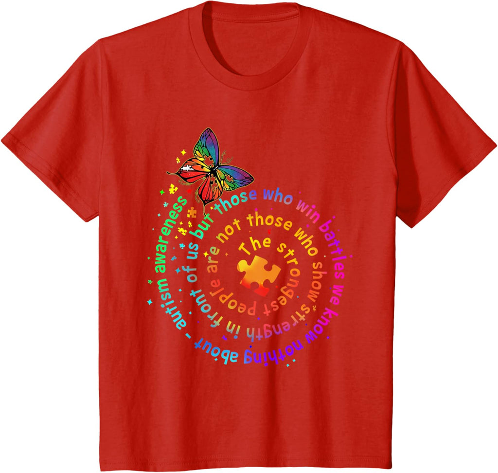 The Strongest People Butterfly Autism Awareness