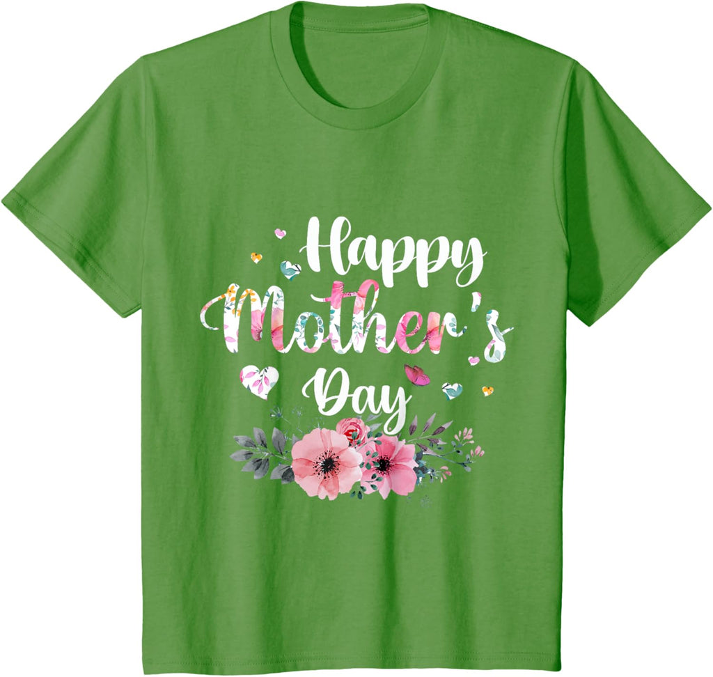 Happy Mother's Day 2025 Cute Floral for Women Mom Grandma