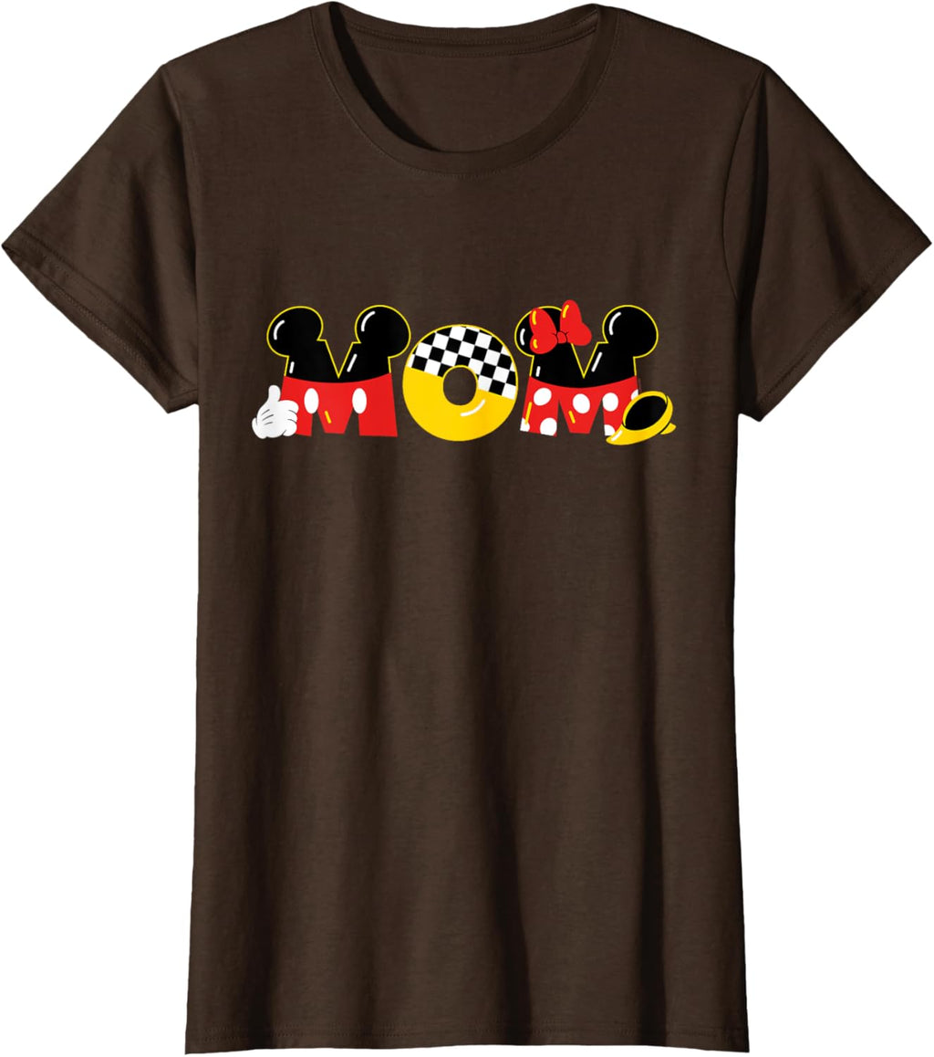 Disney Mickey Mouse & Minnie Mouse Mom Mother\u2019s Day Birthday Mother Shirt