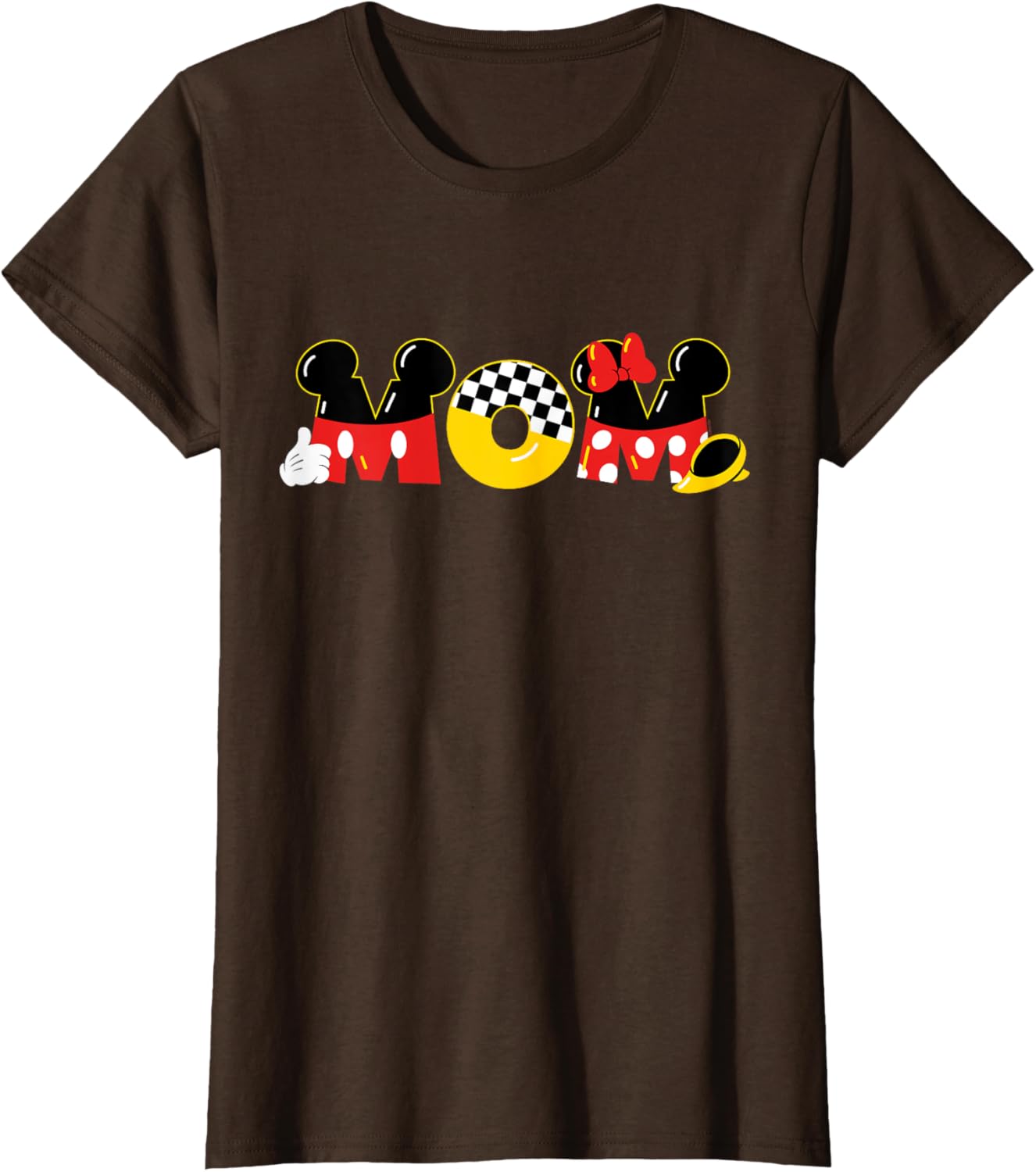 Disney Mickey Mouse & Minnie Mouse Mom Mother\u2019s Day Birthday Mother Shirt