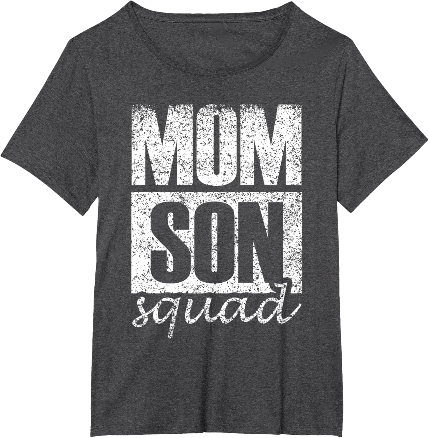 Mama Mom Son Mothers Day Love Mama Mommy Son Squad Mother's Day Matching Mom Sons Mother Son T-Shirt, Small, Black