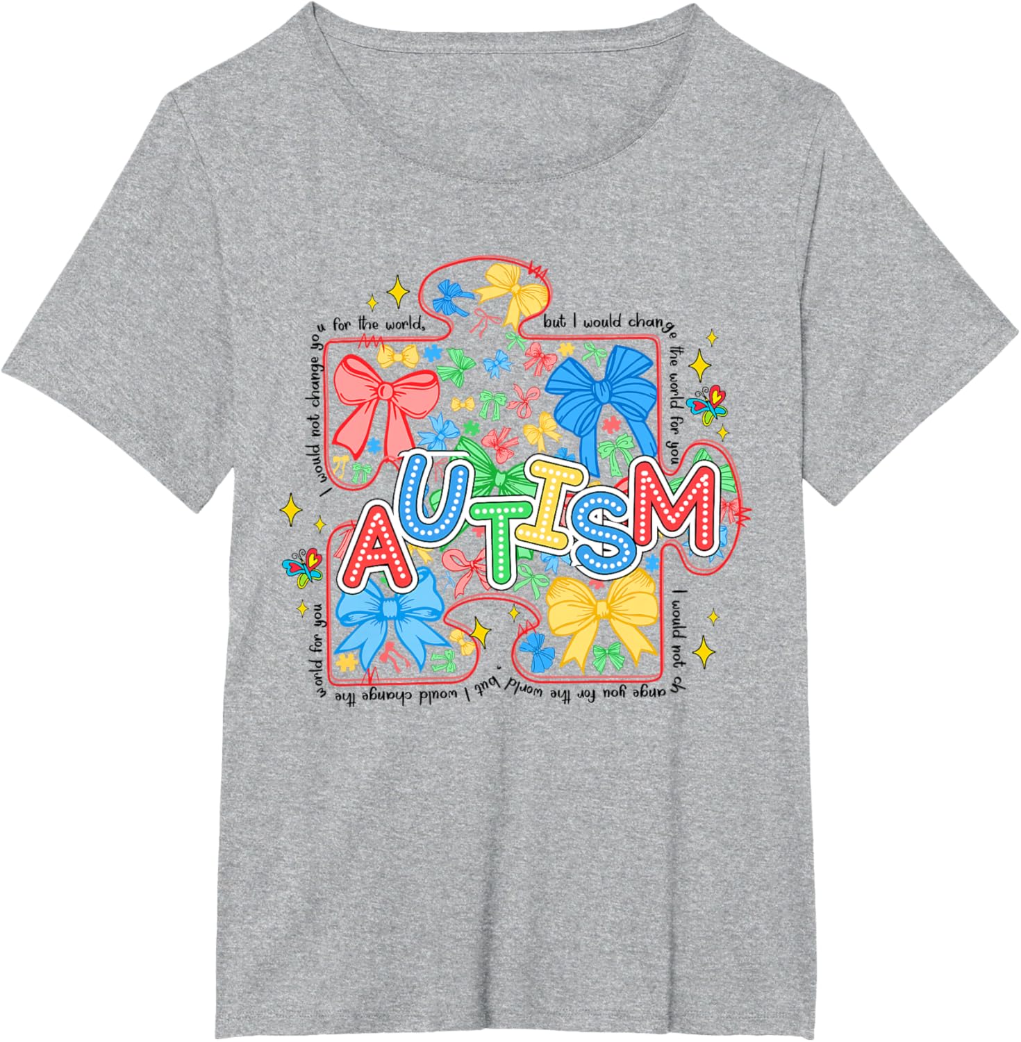 Autism Awareness Coquette Bow Autism Awareness Puzzle Piece