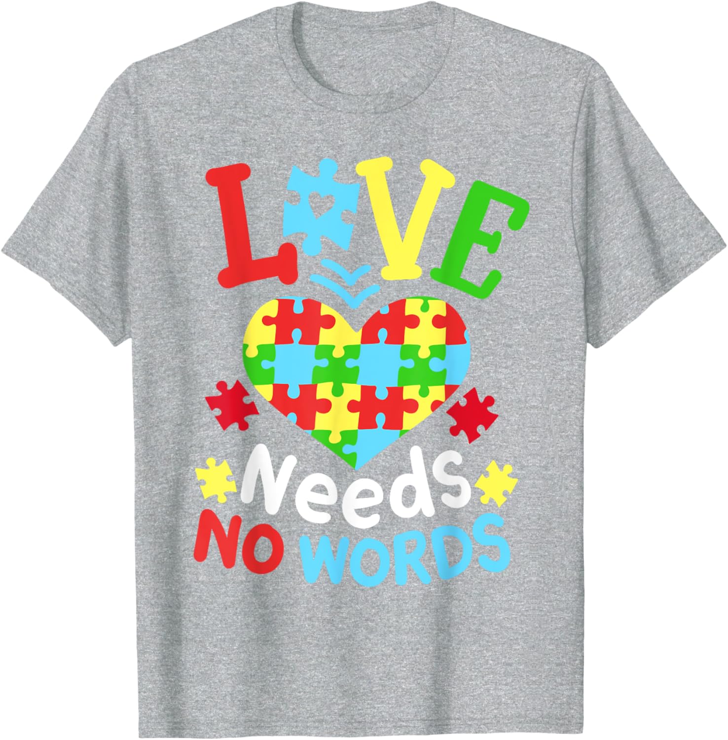 Autism Awareness Love Needs No Words